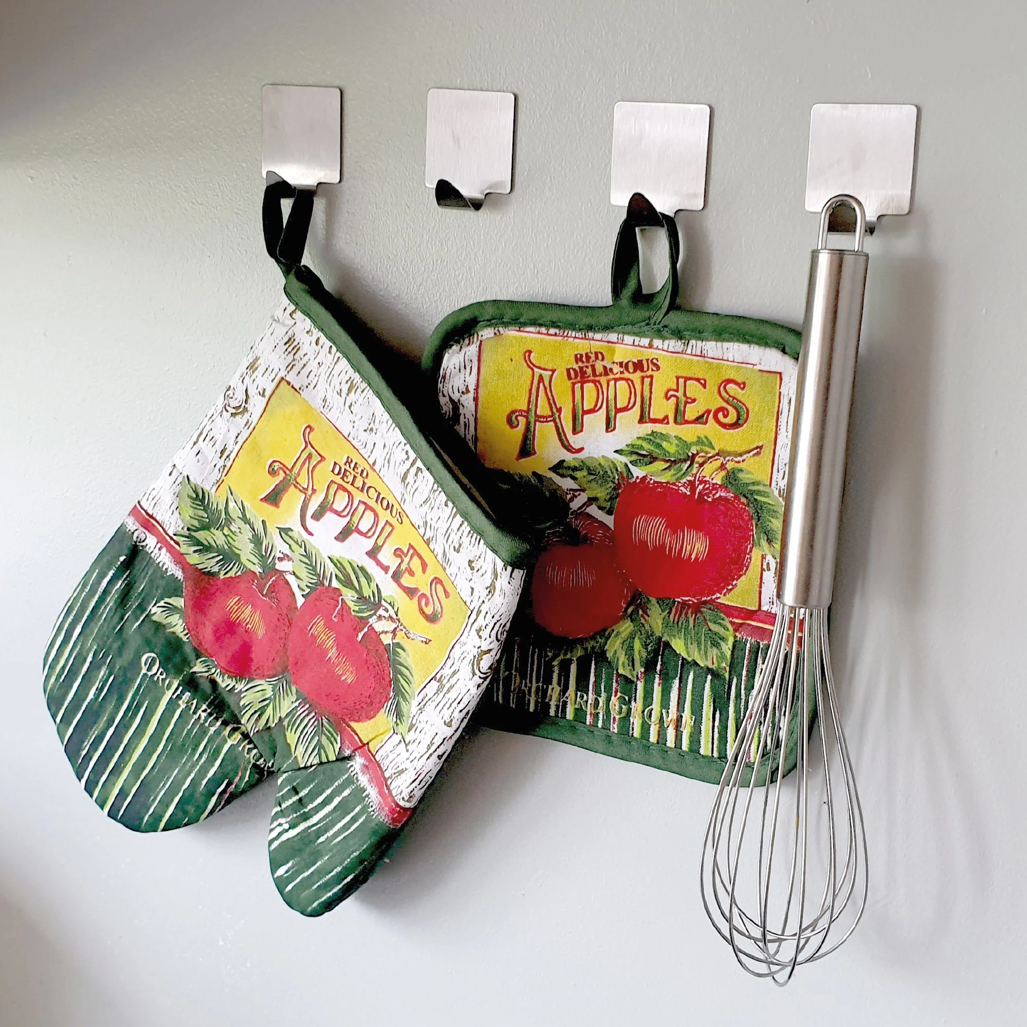 BESTLIVINGS Wandhaken · Edelstahl selbstklebend · 4er-Set
